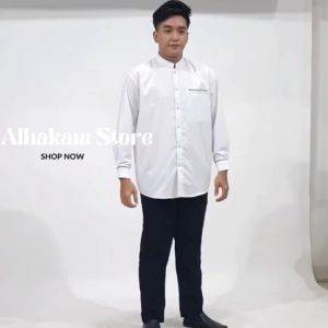 Kemeja Koko Pria Jumbo Alhakam Bigsize Oversize M L XL 2XL 3XL 4XL 5XL 6XL 7XL Terbaru