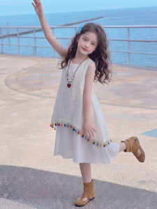 ZIRUIBABA | Ethnic Style Childrens Summer Dress