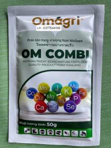 Phân bón trung vi lượng Nutri mixspark - OM Combi Thái ( gói 50g )