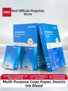 deli | Dual Sided Wooden Pulp Print & Copy Paper 500 Sheets