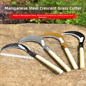 forsso | Grass Cutting Manganese Steel Long Handle Scythe