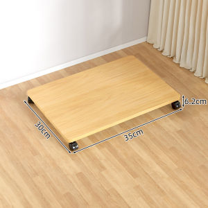 Desktop Computer Host Case Mobile Box Base with Wheels under Table Storage Rack Tray Flower Stand Drawer Modern Simple Style