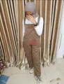 overall wanita baju kodok overall. 