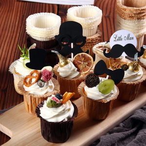 30Pcs Paper Cup Cake Paper for Making Disposable Cups Small Cake Muffin Cupcake Cups Baking Tool