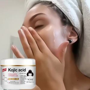 Kem Dưỡng Ẩm Kojic Acid 60g Dành Cho Nam & Nữ - Làm Sáng Săn Chắc Làm Mịn Da Đều Màu Da Nâu Sáng Không Nhờn Rít Tăng Cường Độ Sáng Tự Nhiên