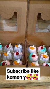 Cetakan kue putu ayu - Cetakan Puding Bunga Mini