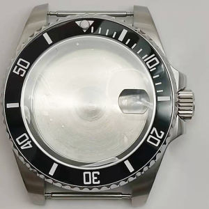 New Exquisite 40MM Fully Automatic Mechanical Watch Case Stainless Steel Case Suitable For NH35 NH36 Movement With Large Dial