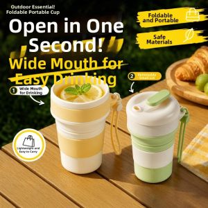 KUWUBIANJING | Portable Travel Camping Coffee Cup