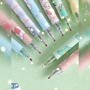 1PCS High Appearance Cartoon Press Pen Ma Qiu Jump Pen Mixed Color Set Office Student Common Stationery