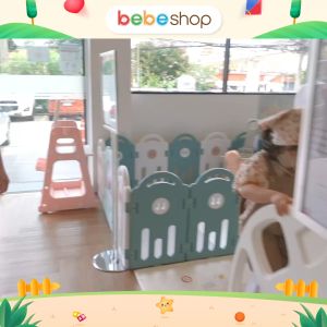 Bebeshop Robin Bird (Hug Bear) คอกกั้นเด็กเกาหลี คอกกั้นเด็ก 100% มีวัสดุ FOOD GRADE ป้องกันอันตราย