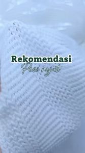 Peci Rajut 1 Pcs Polos Muslim Kopiah Bahan Poli Rajut Songkok Adem Nyaman Ukuran All SIze