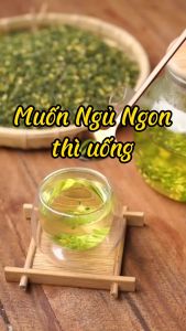 Tâm sen rang thơm trà tim sen giúp an thần ngủ ngon giảm căng thẳng stress