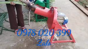 Máy băm chuối nhỏ mịn nguyên cây băm rau bèo nhuyễn