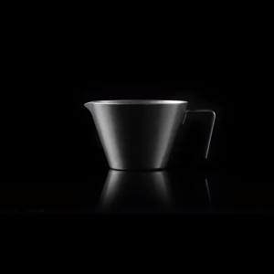 【COD&READY STOCK】1Pcs 100ml Coffee Measuring Cup with Scale Mark 304 Stainless Steel Ergonomic Handle Design Espresso Shot Cup Measure Mug Dishwasher Kitchen Tool