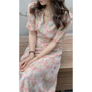 QFN | Visual Slimming Korean Style Fairy Dress