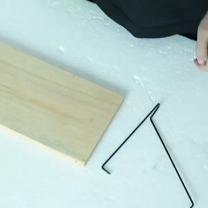 Rak Besi Kayu Furniture Rak Gantung Rak Ambalan Rak Kosmetik Isi 4 Pcs