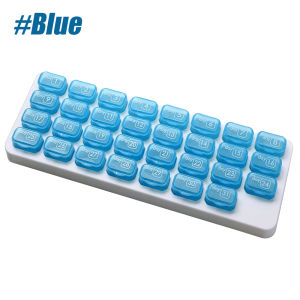 1pc Monthly Pill Organizer - 31 Day Pill Organizer with Large Removable Medication Pods Portable Pill Case Box and Holder