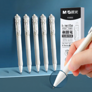 M&G | Morning Light Quick Dry Click Neutral Pen Exam Special Use Student Use ST Tip Black Pen Carbon Pen Core Water Based Pen