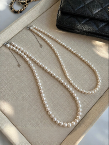 YISHU | Freshwater Pearl Necklace Mothers Style Luxury New Design