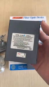 Bộ chuyển đổi quang điện Netlink HTB-3100 A/B - Khoảng cách truyền xa bền bỉ hỗ trợ LAN & Camera giám sát