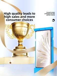 Honor 70 Ceramic Film Full Glue Protection Glass Curved Surface Sticker Anti-Fall Ultra Clear Explosive Proof Phone Screen Protector