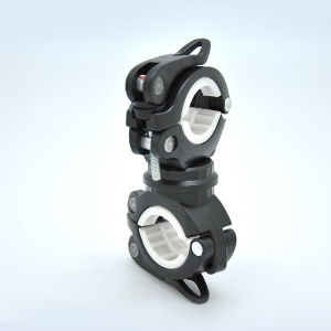 Bike Flashlight Holder Bicycle Mounting Bracket Flashlight Holder 360° Rotation Torch Clip for Cycling Riding