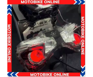 Combo Đèn 4 món của Shark Power (Đèn Cos - Đèn Pha - Đèn Xinhan - Đèn Hậu) gắn Exciter 155