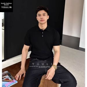 YOULIN | Classic Polo Shirt with Stripes T-Shirt