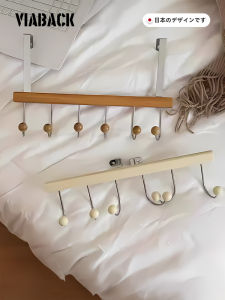 No-Drill Door Back Clothes Hook Wall Storage Rack Iron Material Heavy Duty for Hanging Coats And Clothes Organizing Essential