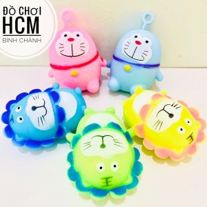 [HOT] Đồ chơi trẻ em Squishy Mochi bóp mềm giúp giảm stress giảm căng thẳng hình doremon sư tử vui nhộn cho bé