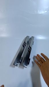 paket 4 buah gagagng handle pintu rumah dan fullset lock body kunci untuk pintu depan model kupu tarung daun pintu 2