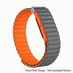 Silicone Magnetic Strap for Google Fitbit Air Rubber Fitness Loop Bracelet Outdoors Sports Band Wristband for Women Men
