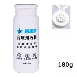 180g Bedak Billiard Talc Talek Talc Powder Tepung Talek Bedak Biliar Bubuk Billiard Hand Powder Talk Bedak Tangan