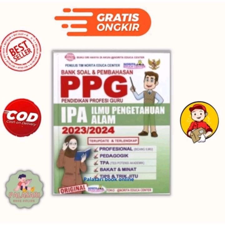 BUKU BANK SOAL DAN PEMBAHASAN PPG IPA ILMU PENGETAHUAN ALAM 2023 2024 ...