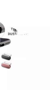 Nút Bịt Chống Bụi USB C Bằng Hợp Kim Nhôm Chống Nước Bảo Vệ Cổng Sạc Cho Samsung Xiaomi iPhone - Nắp Chống Bụi Type C