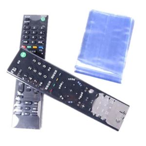 100Pcs Plastik Segel Shrink Wrap PVC Plastik Shrink Film Shrink Wrap 8cm x 25cm For TV RC Remote Control / Remote