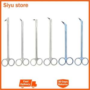 GREATLH Ophthalmic Potts Cut Angle Vascular Scissors Microscopic Coronary Artery Micro Beak Scissors Ophthalmic Instrument