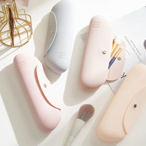 Waterproof Cosmetic Bag Makeup Brush Storage Bag Portable Travel Wash Toiletries Organizer Silicone Makeup Organizer