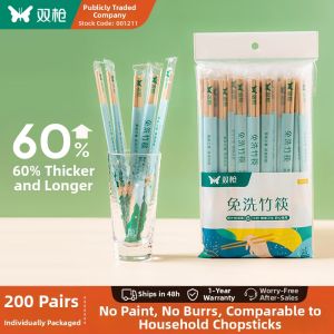 Suncha | High Quality Disposable Extended Thickened Independent Packaged Bamboo Chopsticks