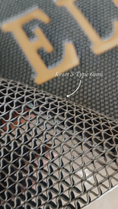 Keset WELCOME Karpet Lantai bahan PVC Anti-Slip S Type Ukuran 120x150