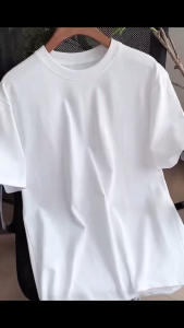 เสื้อยืดคอกลม สีพื้น ไซส์ M - 3XL เสื้อยืด เสื้อยืดผู้ชาย เสื้อยืดผู้หญิง เสื้อแขนสั้น เสื้อยืดแขนสั้น ผ้านิ่ม ใส่สบาย ไม่หด ไม่ต้องรี