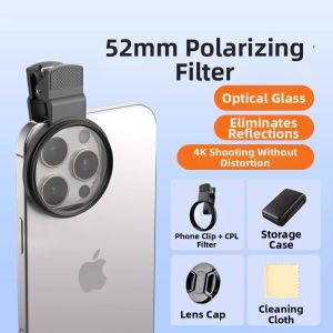 JIEYANG | Magnetic CPL Polarizing Filter Mobile Phone Lens Accessory