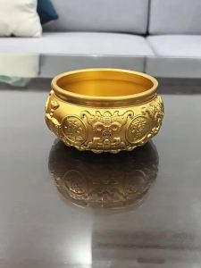 BAINAYUAN | Fortune Attracting Brass Money Box Decor