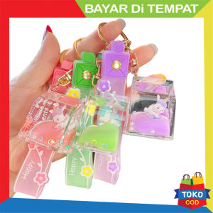 New KeyChain Kuda Poni Gantungan Kunci Karakter Unicorn Mobil Rumah Aestetic Glitter KEY11