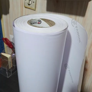 ROLL 50cm FANCHI G3010 G-3010 Glossy Self Adhesive Vinyl Putih Glossy / ROLL