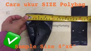 20pcs Polybag Size 4x6 Polibeg Plantation Bag With UV Nursery