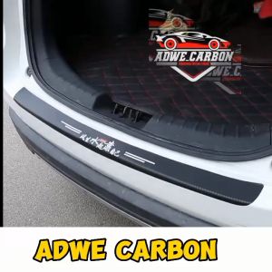 SILLPLATE CARBON mobil daihatsu STICKER KARBON 3D PELINDUNG PIJAKAN KAKI MOBIL DAIHATSU