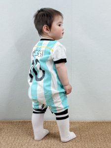 Summer Clothes for Babies Baby Romper Argentina Soccer Uniform Jumpsuit Massey Jersey Newborn Rompers 1 Year Old 2