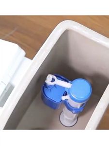 Toilet Cistern Bottom Entry Inlet Flush Valve Bottom Siphon Fill Float Universal Toilet Tank High Pressure Water Drainage Valve