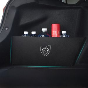 Peugeot 308 408 508 Trunk Storage Organizer Board Modification Rear Cargo Compartment Dividers Customizable Fabric Simple Style